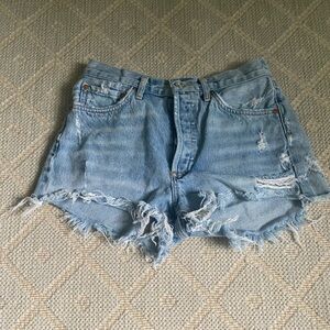 AGOLDE Denim Shorts